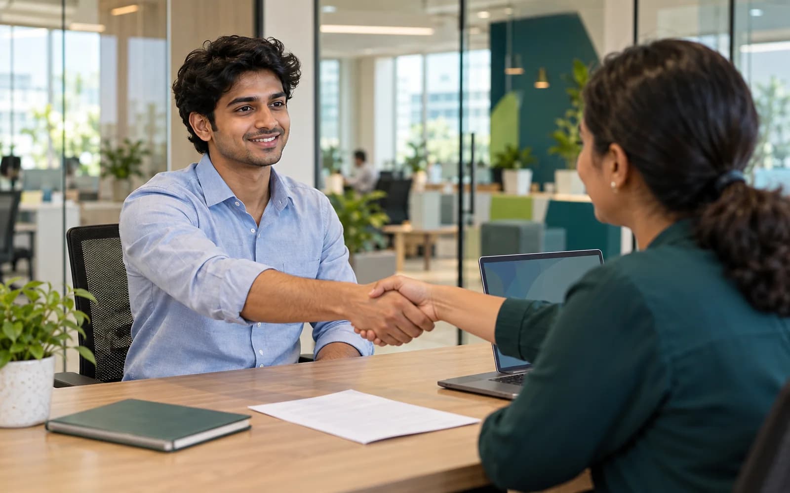 Get hired — part of the learning model